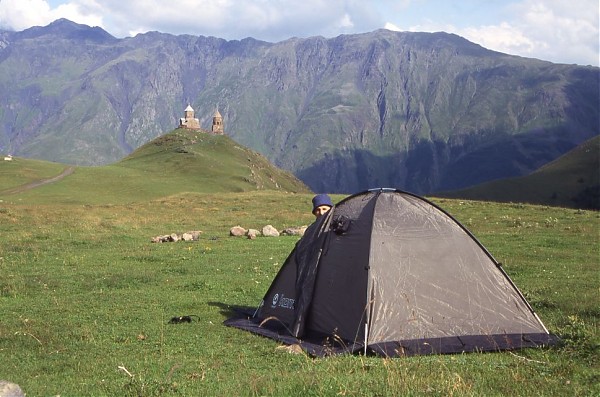 Cminda Sameba - w drodze na Kazbek