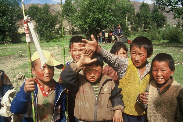 Dzieciaki tybetańskie